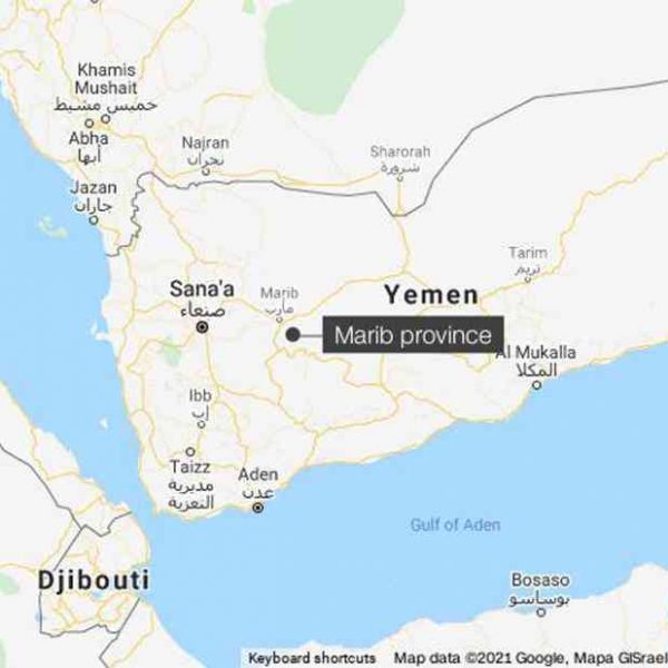 Airstrike on mosque in northern Yemen kills dozens of civilians